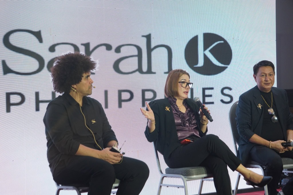 Sarah K Philippines panel discussion on stage