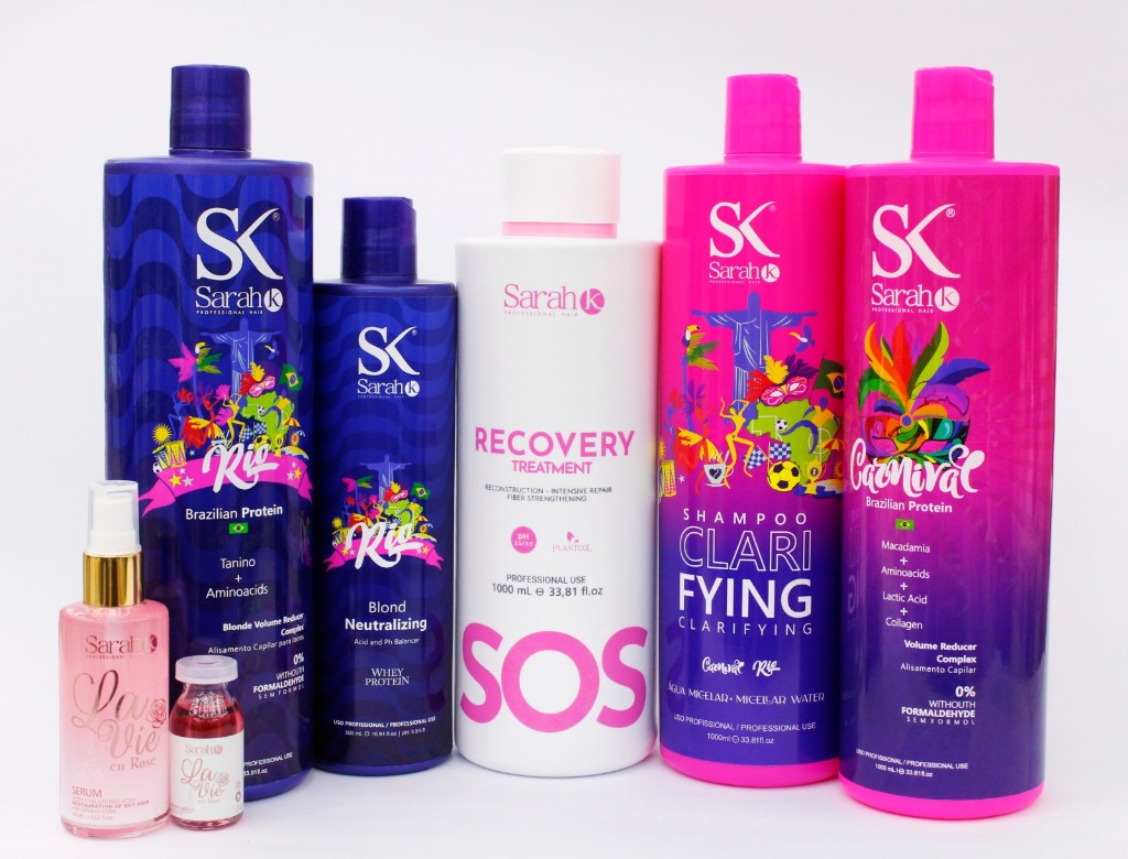 Sarah K Brazil 7 Formulations Complete Lineup